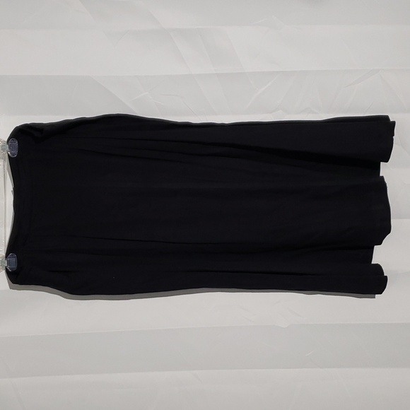 Flowy and soft Black Button-Down Maxi Skirt Size 3XL (22) Lightweight - Picture 4 of 4